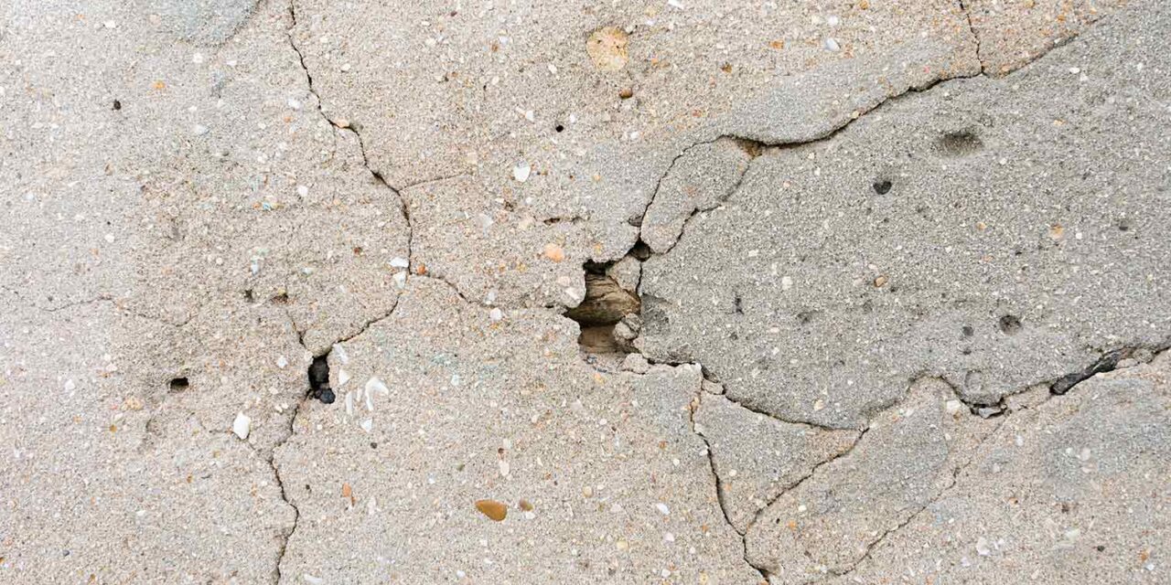 How to repair cracks in asphalt driveway paving